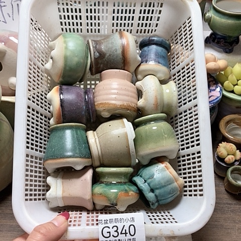 紫砂花盆340微瑕品口径3厘米左右的时间