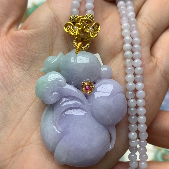 颈饰未镶嵌翡翠翡翠