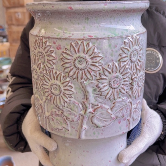 紫砂花盆高31口21————-