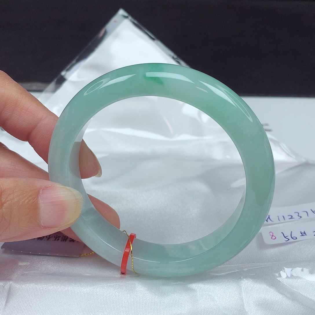 未镶嵌手镯翡翠56圈2375