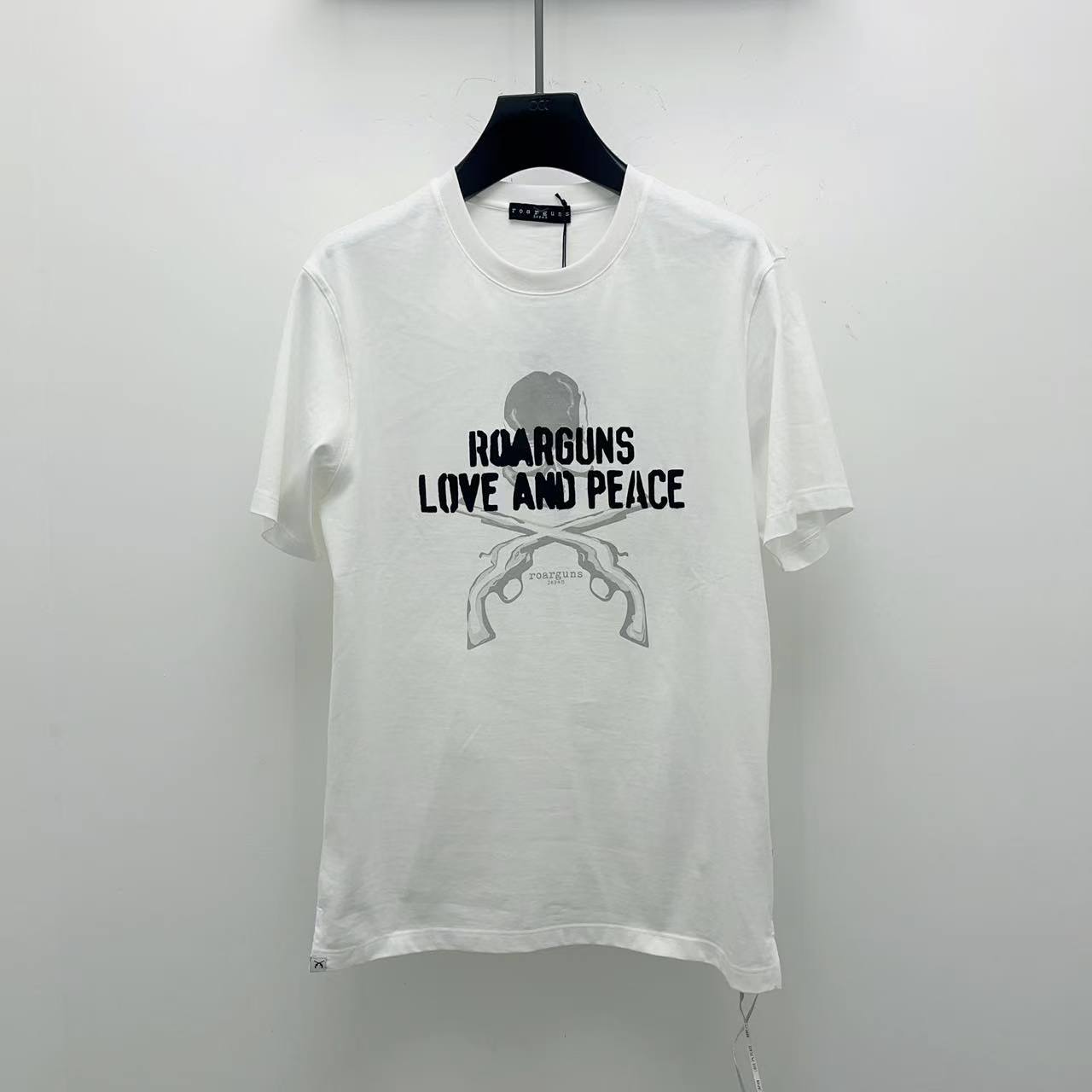 roarguns男士宽松短袖圆领双枪T恤时尚百搭潮流