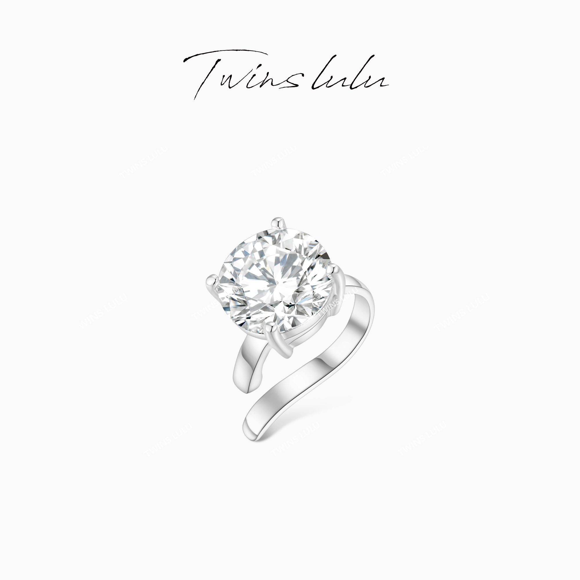 TWINS LULU 镀K金 轻奢小众时尚气质精致圆形耳骨夹TSL3075商品图