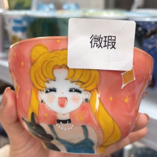 炉景德镇釉下手绘陶瓷 