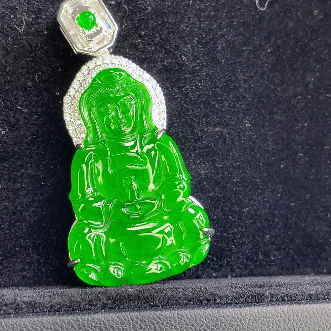 翡翠吊坠(不含链)未镶嵌