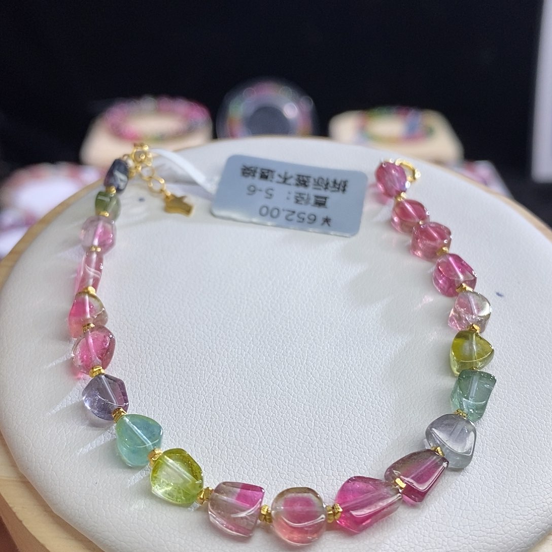 手链未镶嵌碧玺糖心瓜