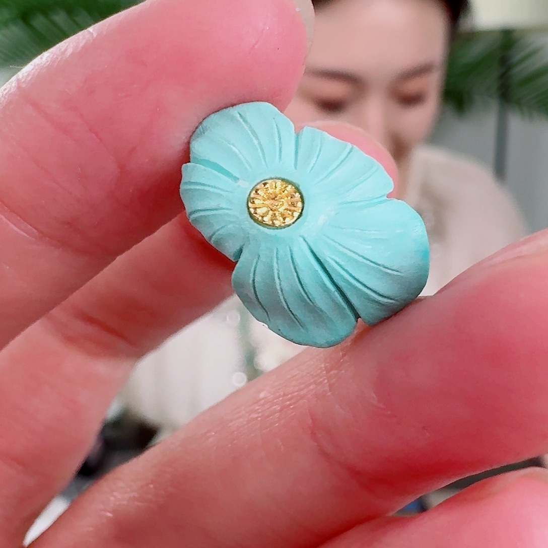 未镶嵌绿松石珠宝奇石