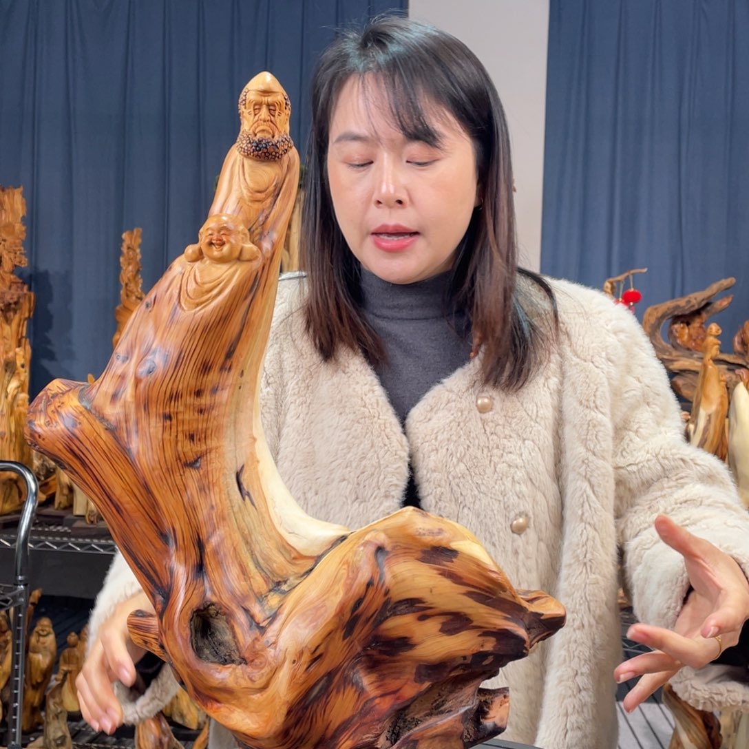 柏木（崖柏）随型摆件