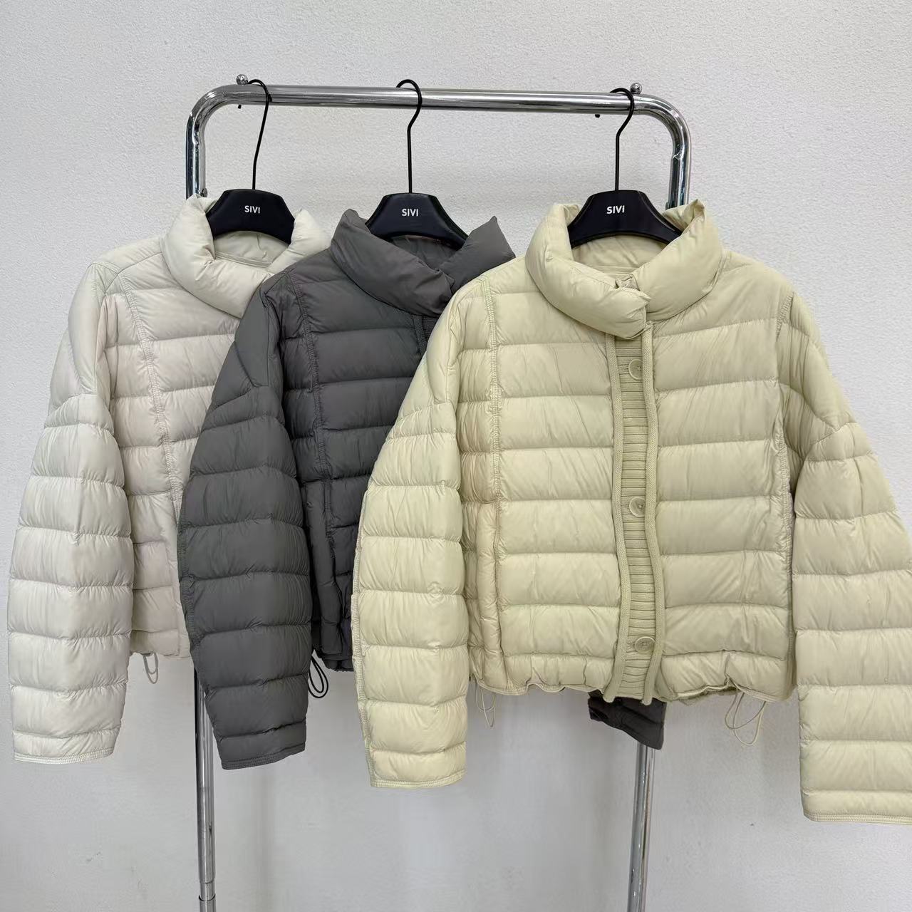 【熙薇品牌】 休闲设计师羽绒服Ad9048