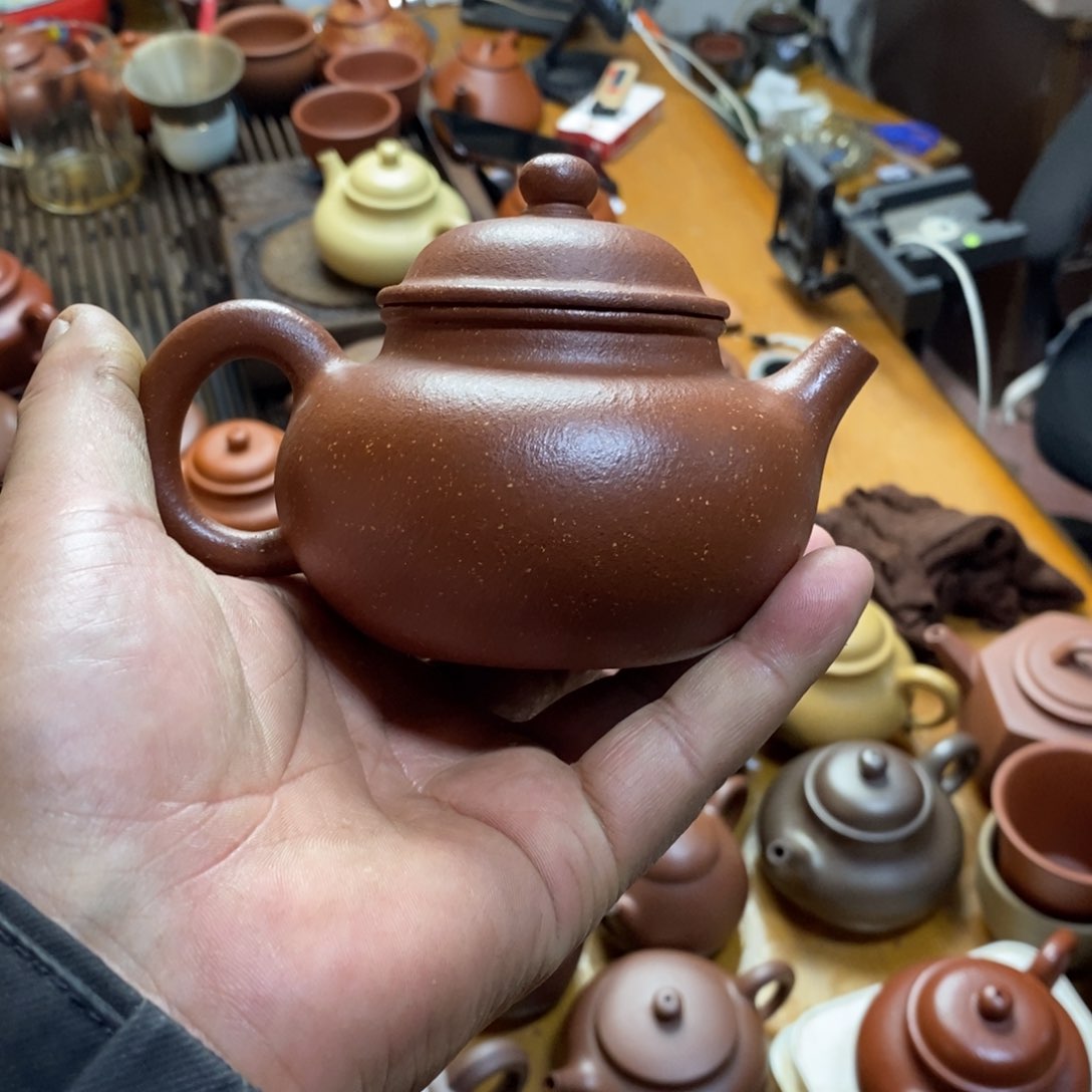 紫砂茶壶原矿零添加
