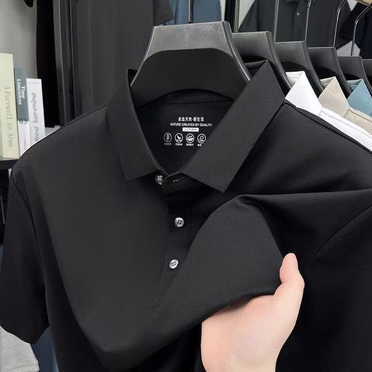 爆款男士商务修身高级感POLO衫