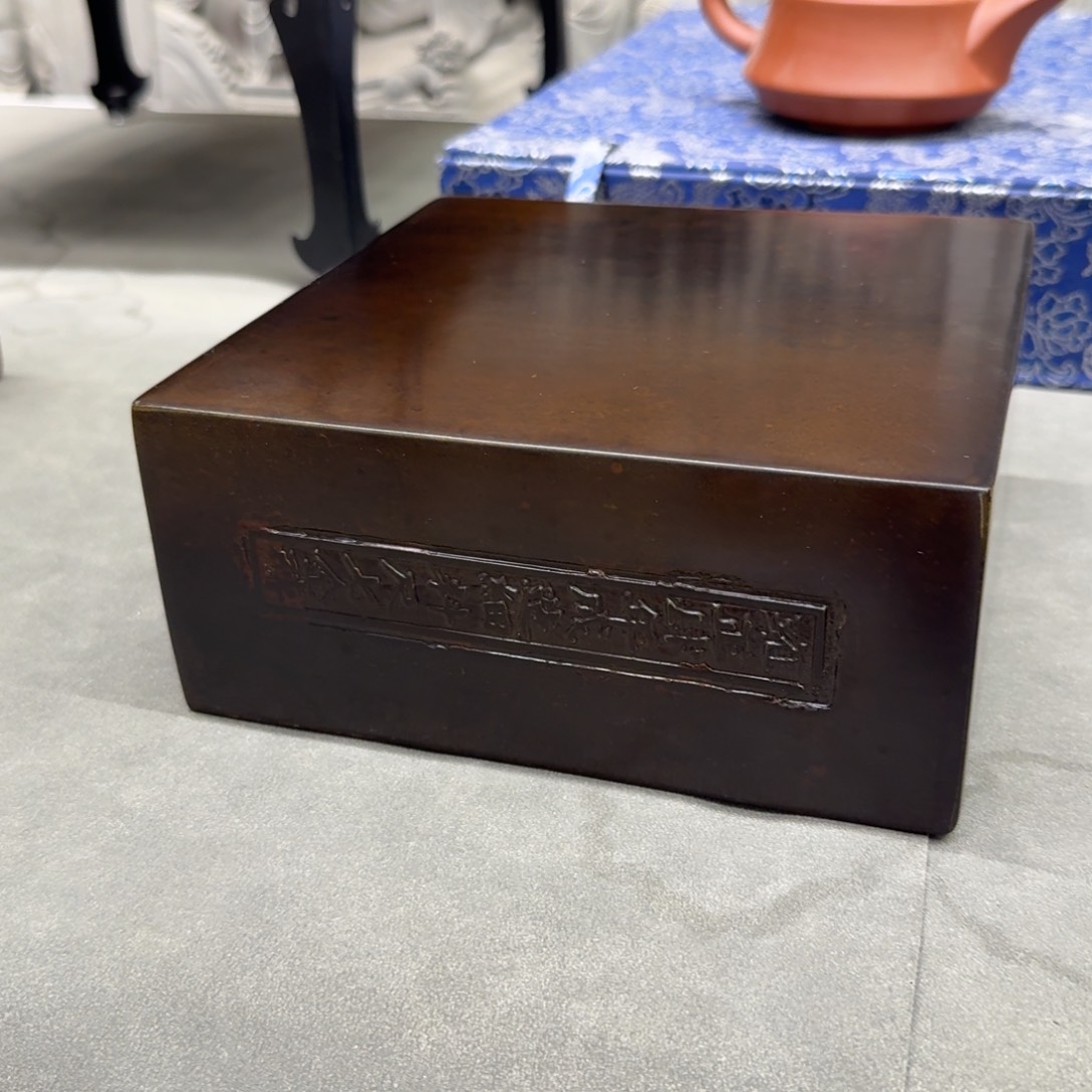 砖雕18x18x8.5 老料金砖