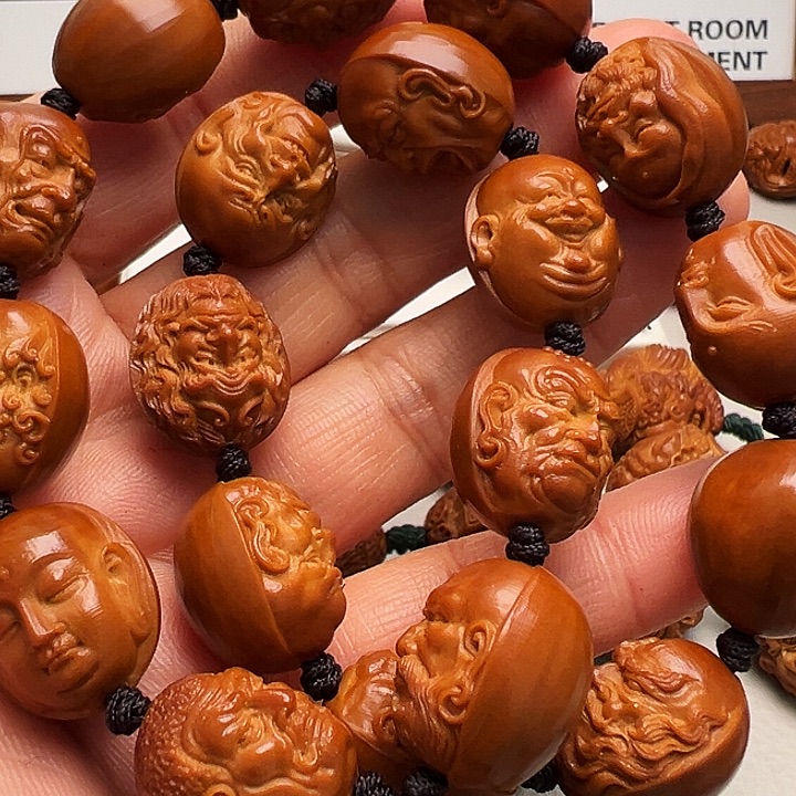 橄榄核手串/手链十八罗汉