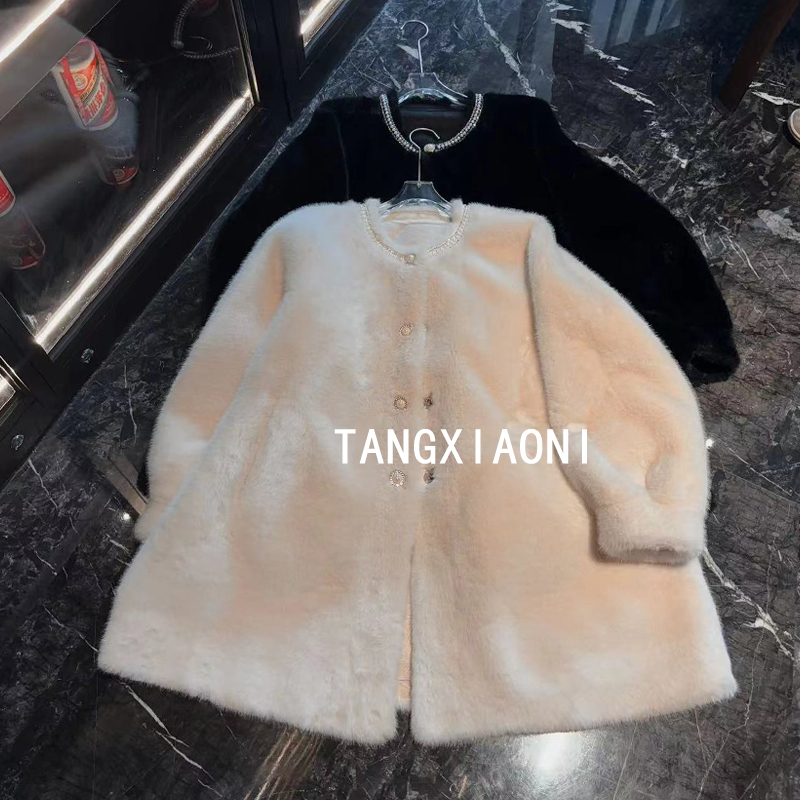 3店 梦幻手工钉珠草草外套潮牌女装