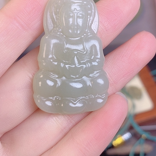 和田玉（糖玉）颈饰未镶嵌