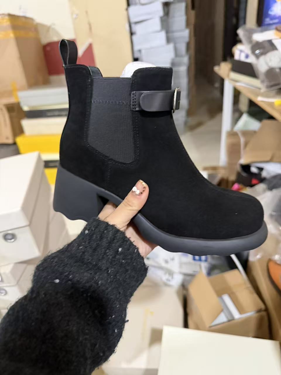 B-601 新款百搭舒适长靴18-56693