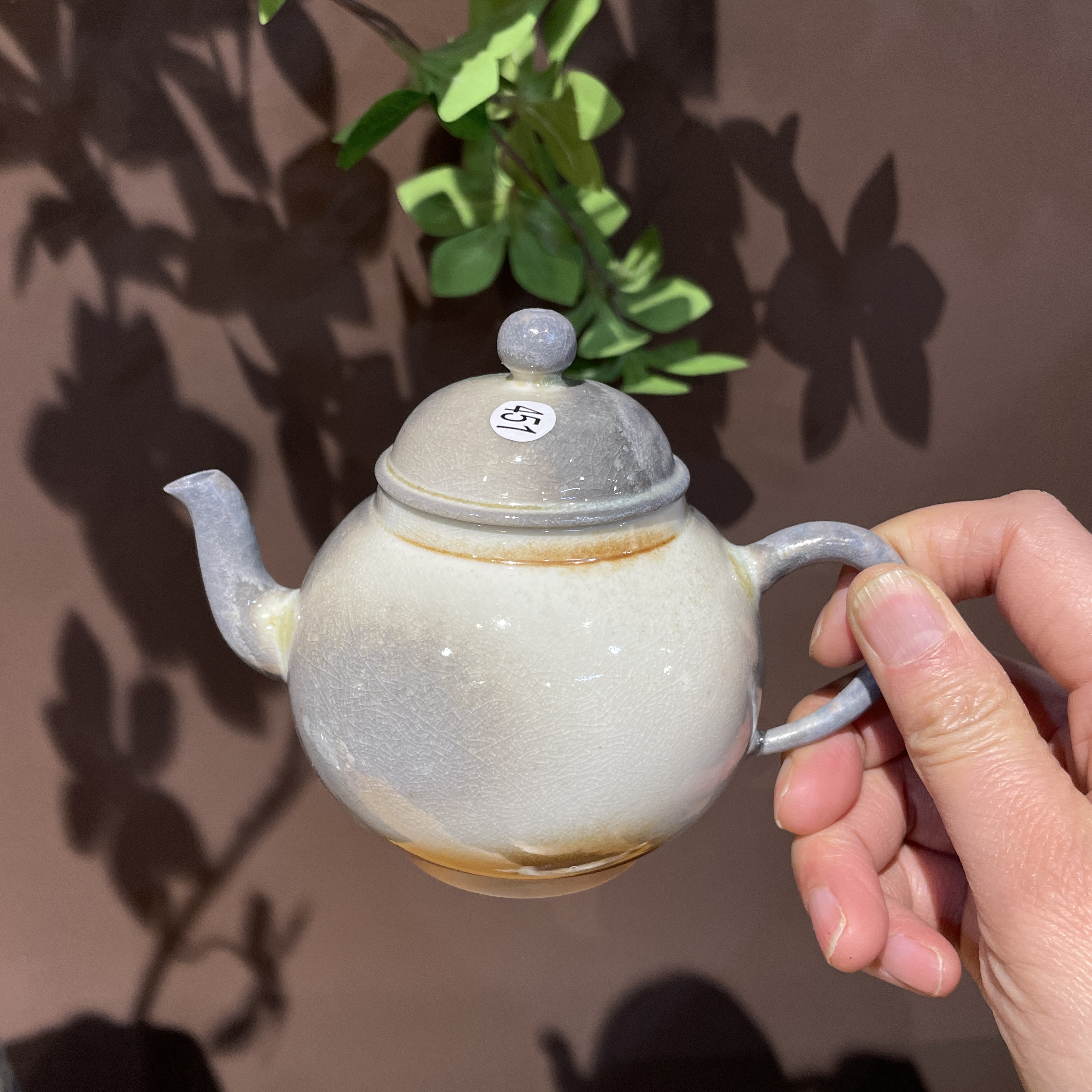 451号仿手工仿古泥柴烧茶壶家用复古陶瓷壶180-200ML