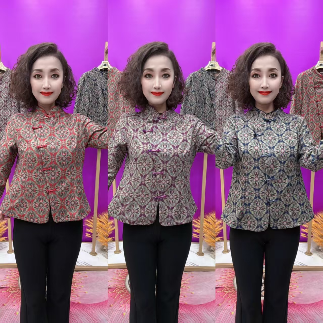 CX瑞雪340时尚女士V领绒衫三版