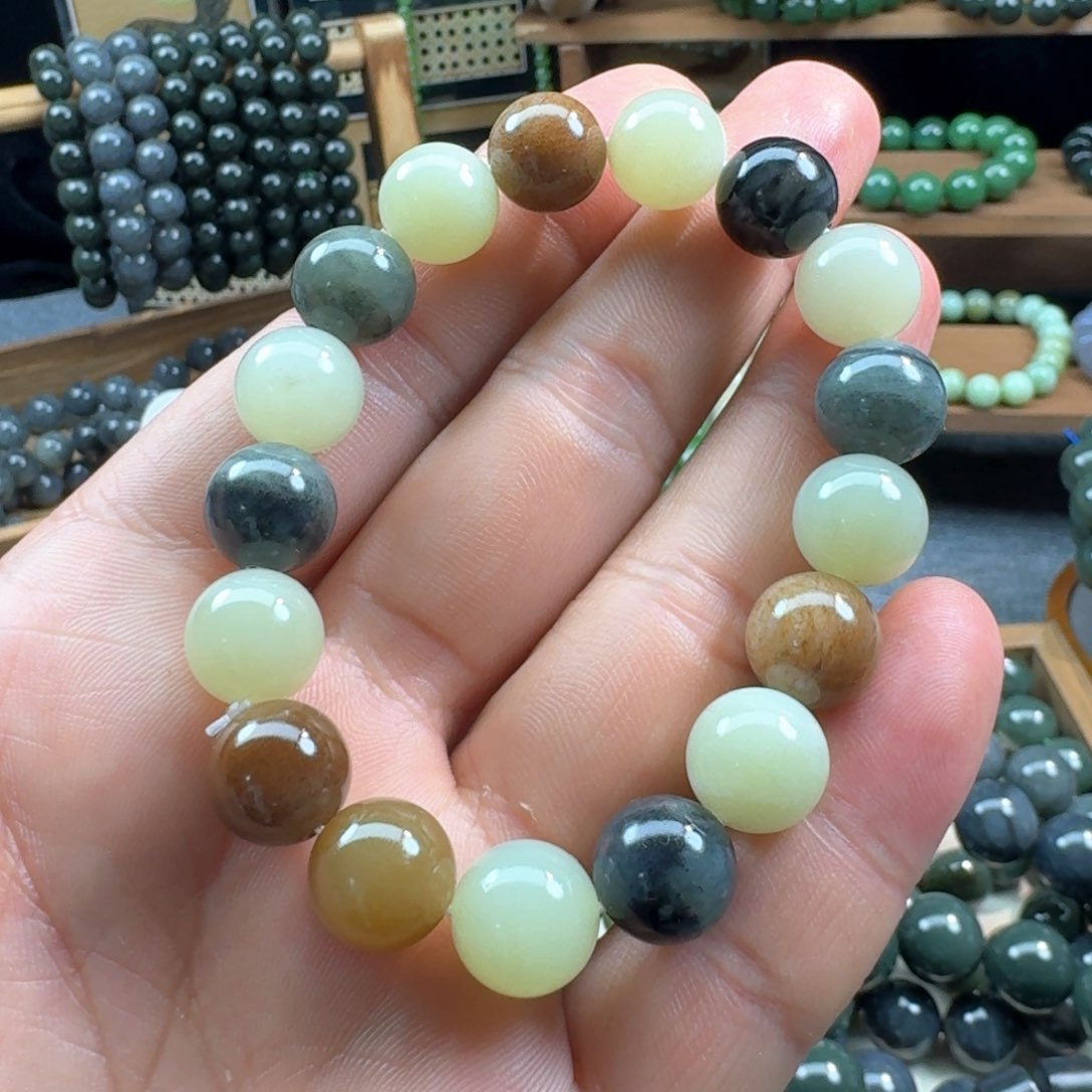 和田玉手链未镶嵌