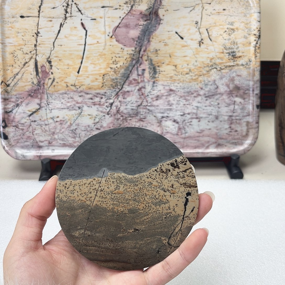 石材广西天然国画石