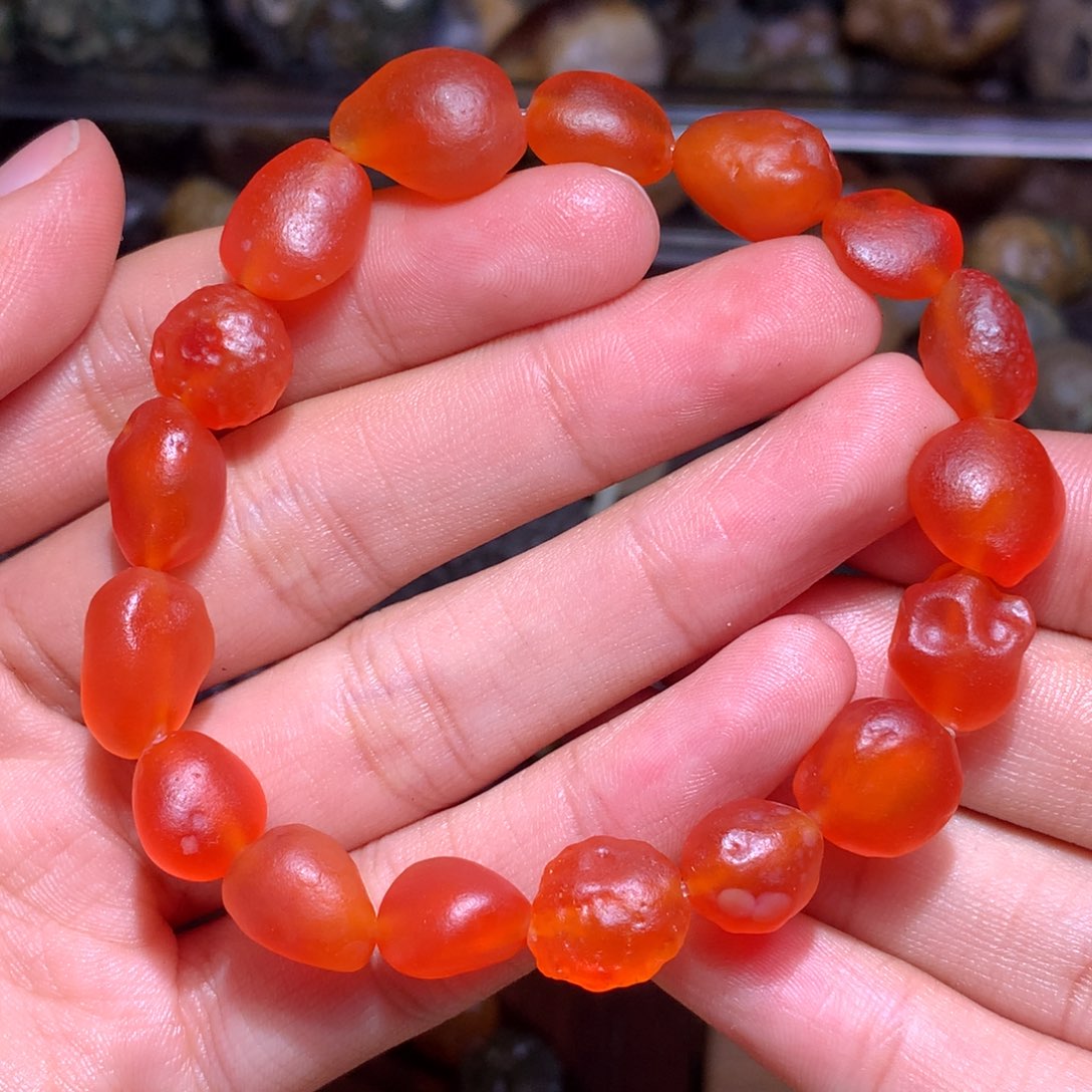 未镶嵌玛瑙/玉髓珠宝半成品