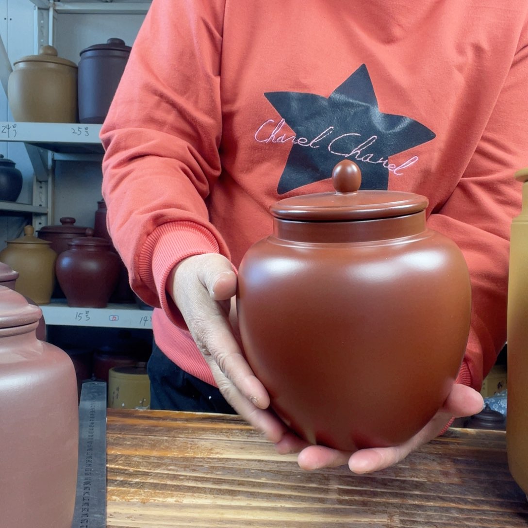 紫砂茶叶罐今天晚上
