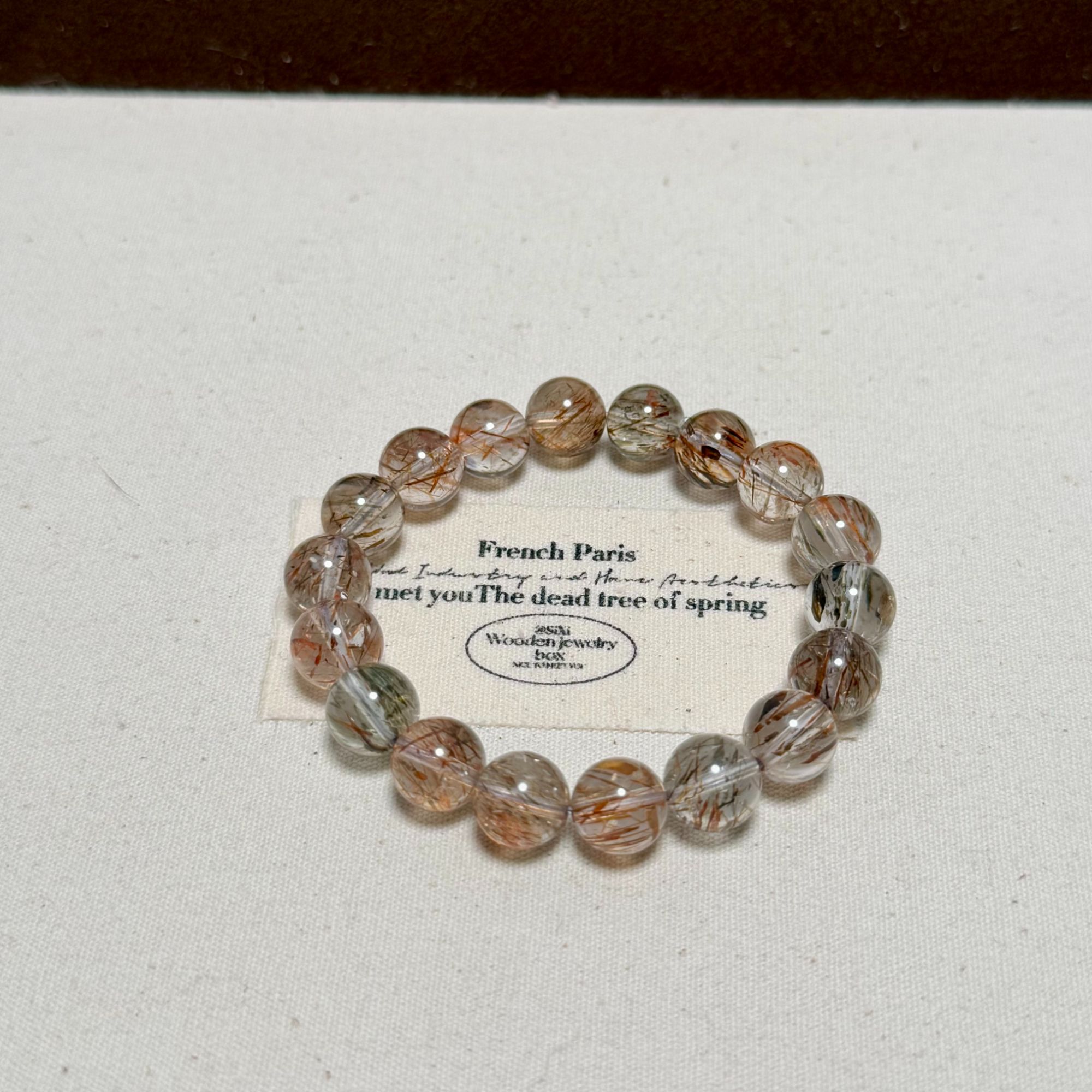 【单圈超七】超七水晶单圈手串 多样性发一