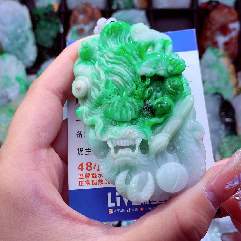 【闪购商品】翡翠颈饰未镶嵌挂件