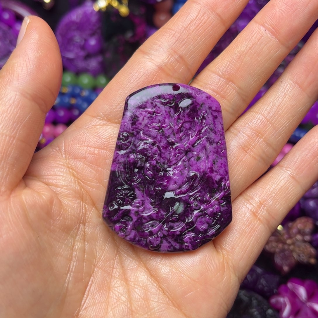 紫泥高品老油丝绒22