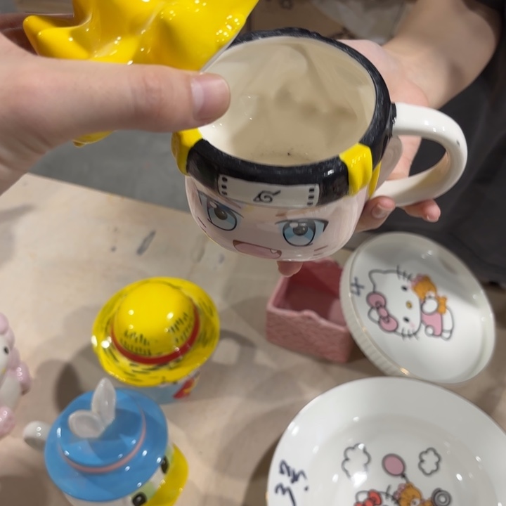 高温陶瓷釉下彩餐具