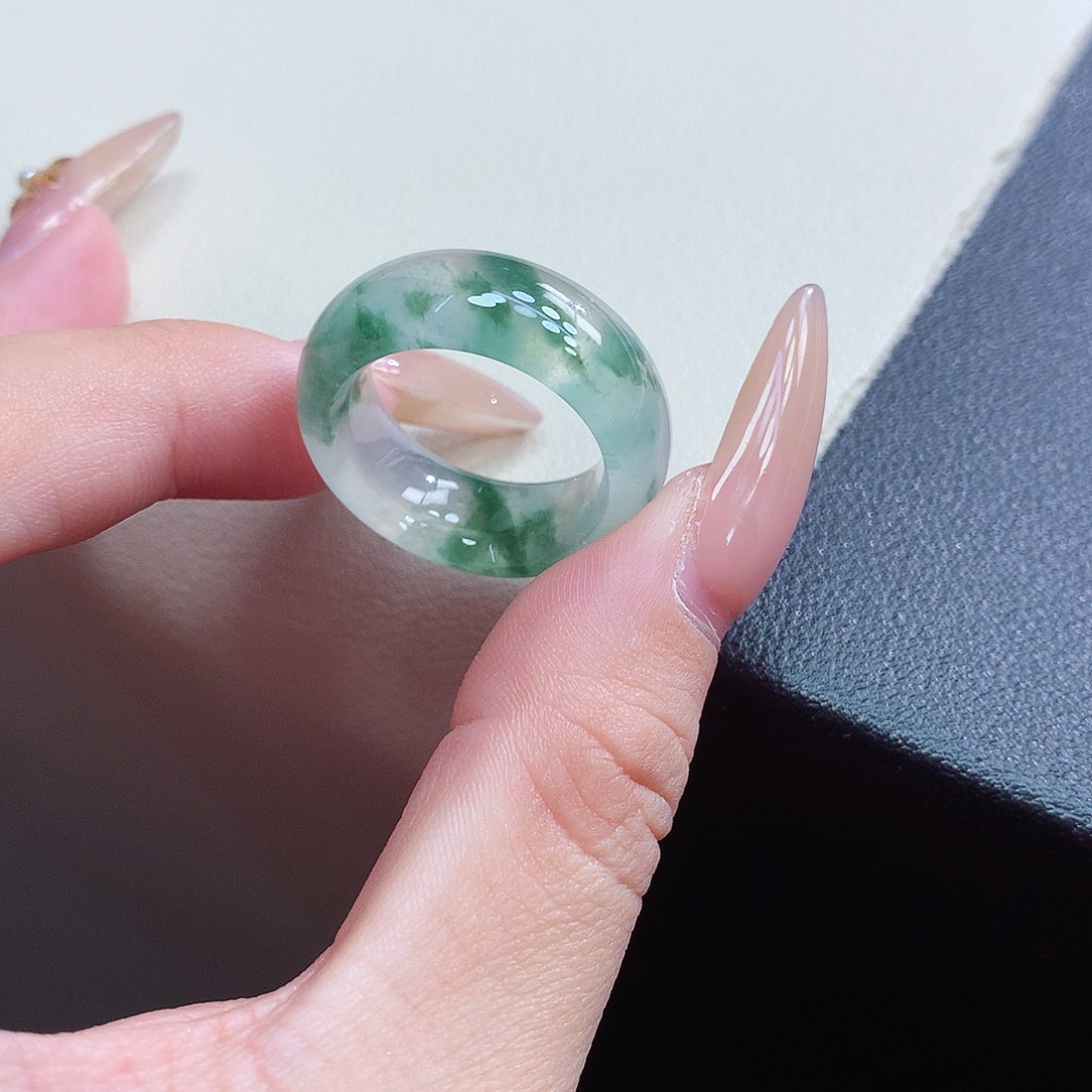 未镶嵌戒指翡翠15-16号