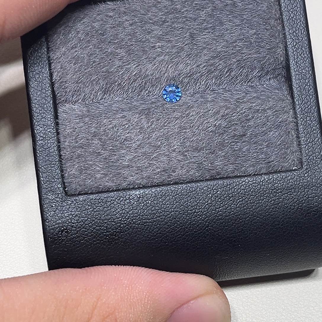 裸石蓝宝石裸石圆3.6