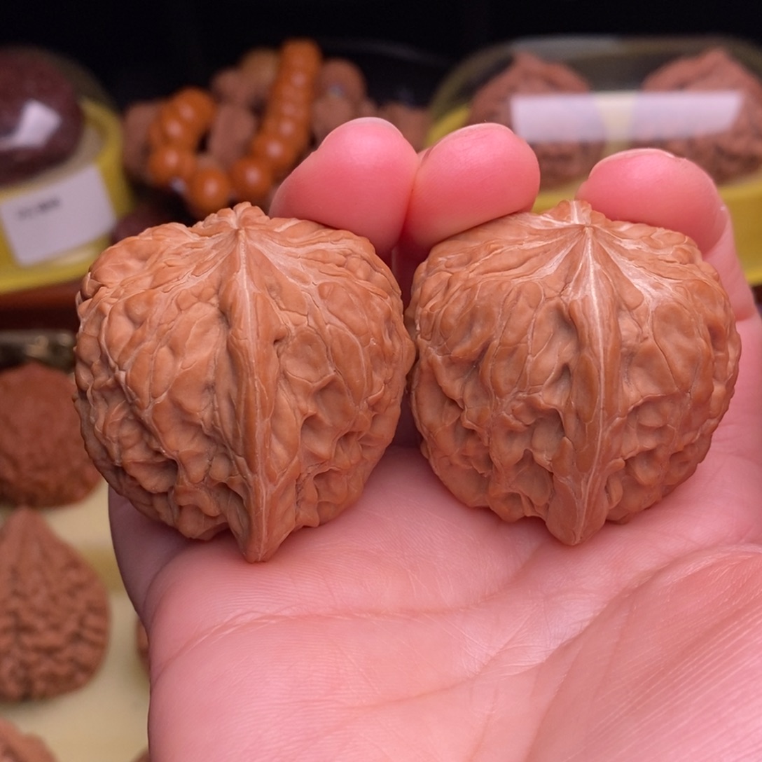 文玩核桃吊坠40芭蕉扇