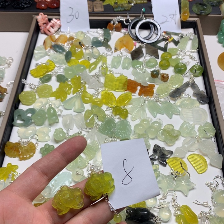 蛇纹石玉岫玉合金微****