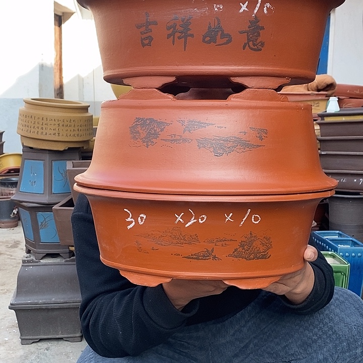 紫砂花盆紫砂艺术