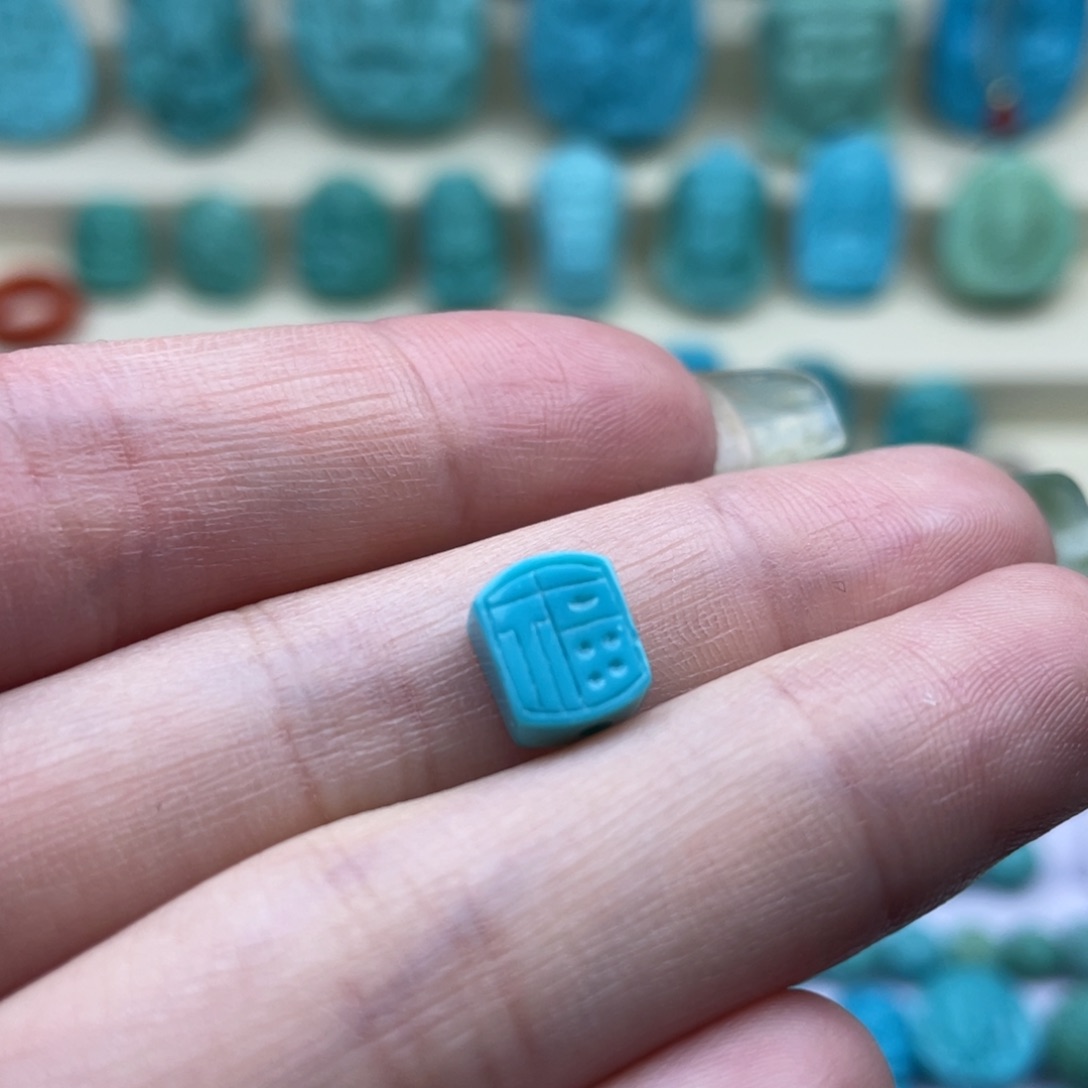 绿松石珠宝奇石未镶嵌