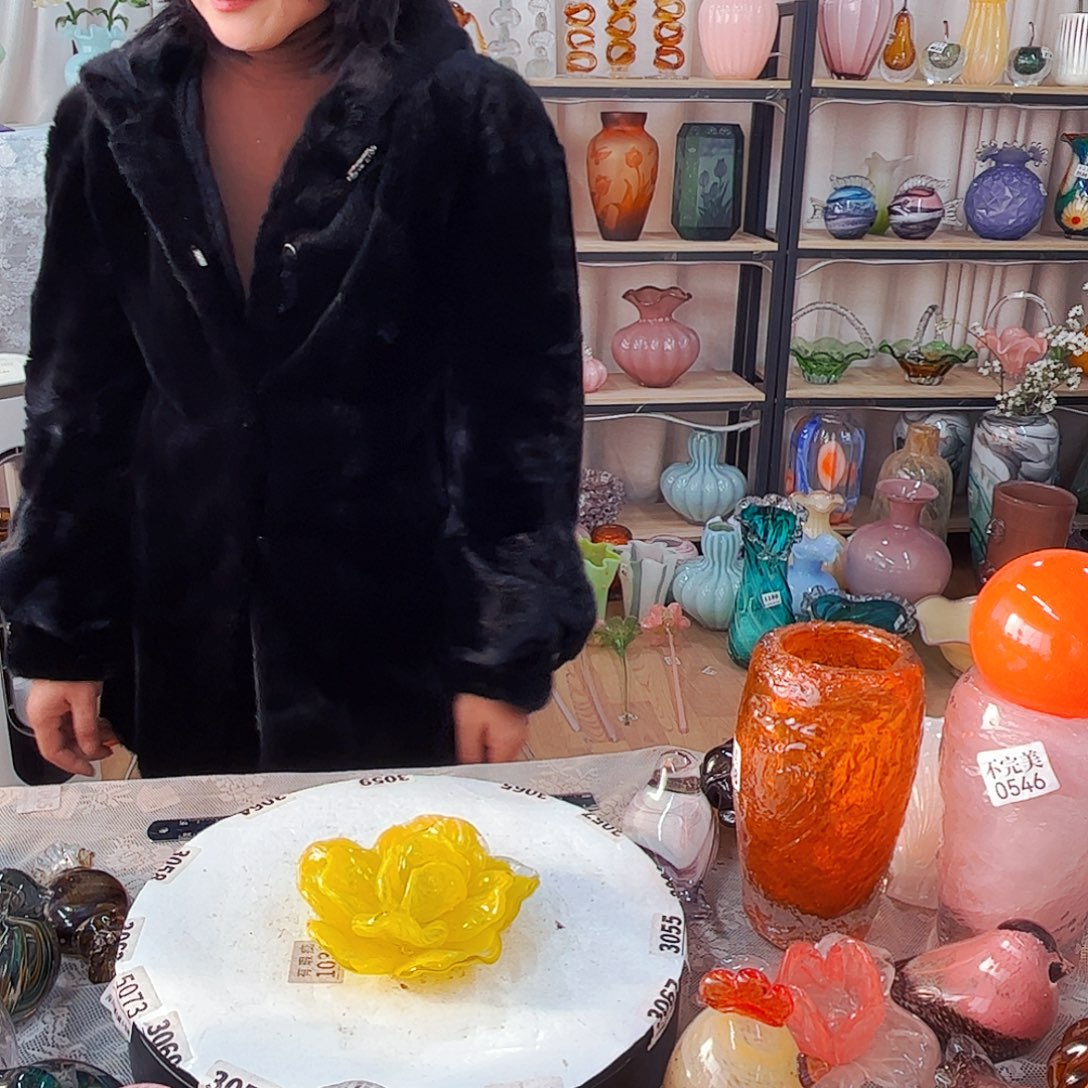 摆台花不完美家悦花瓶花器