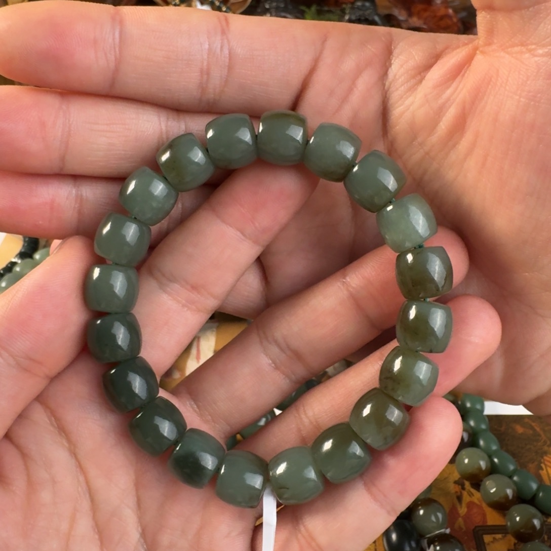 和田玉手链未镶嵌