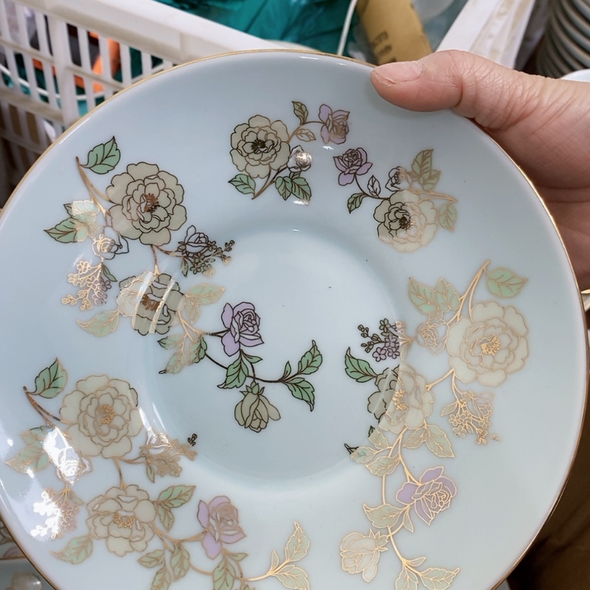 【闪购商品】钛合金花西子深盘4个一组