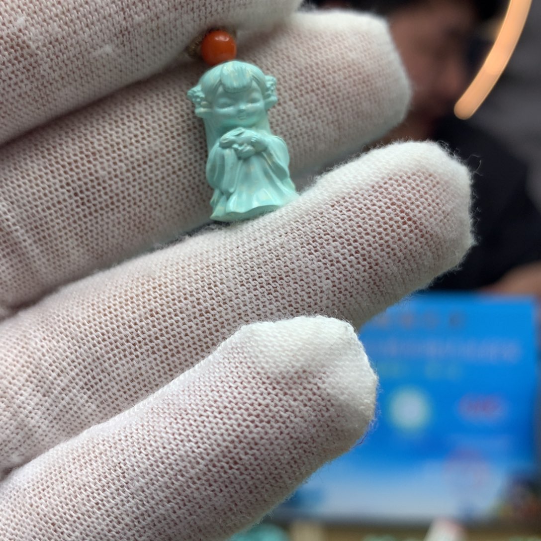 绿松石挂件未镶嵌