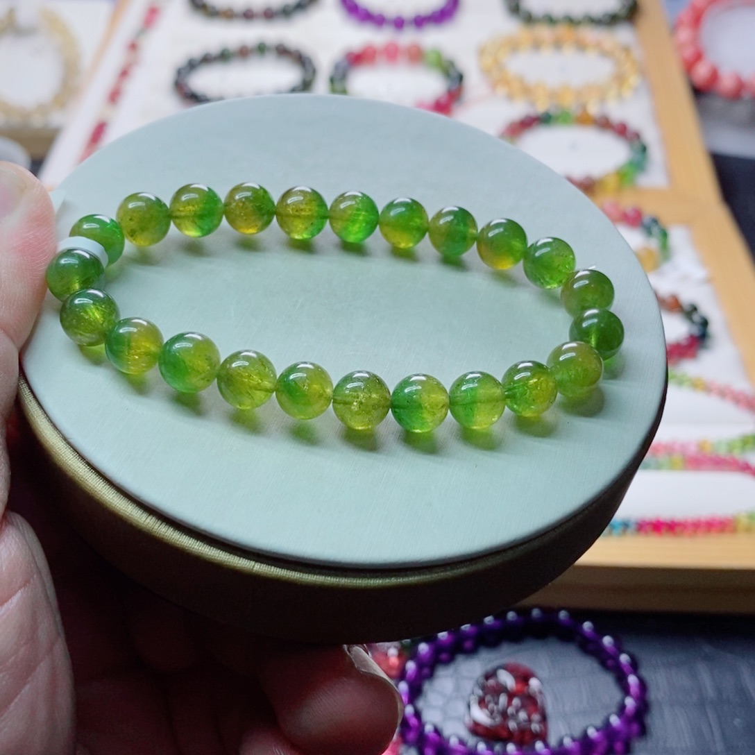 未镶嵌碧玺手链碧玺