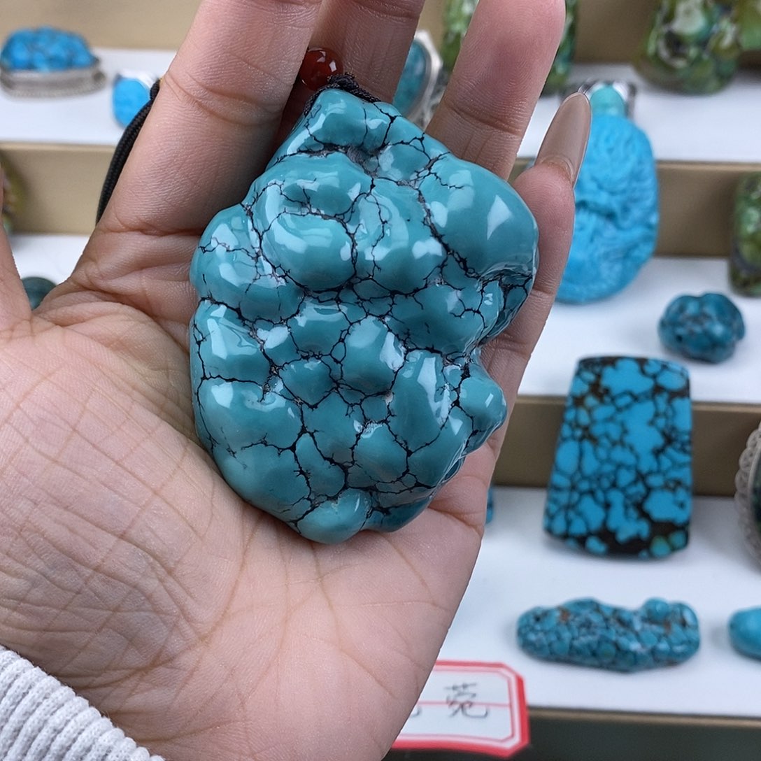 宁**远高瓷精品水草纹随型c