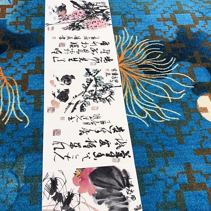 国画烈**扬凌森老先生去伪存真原作