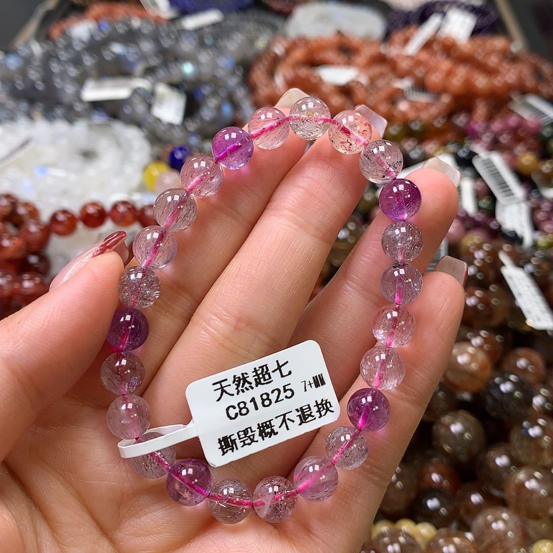 水晶手链未镶嵌，