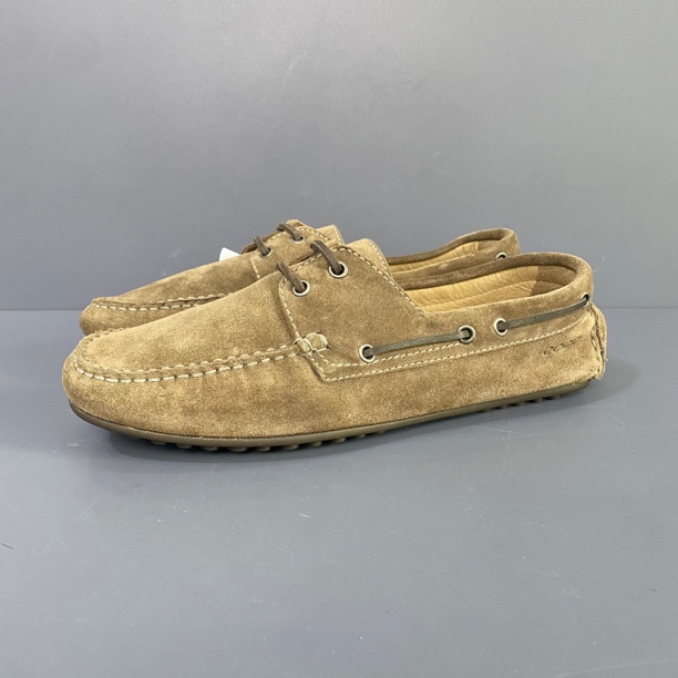 95新 HOGAN 41码 爱步卡其色豆豆鞋 休闲鞋 总体不错 275