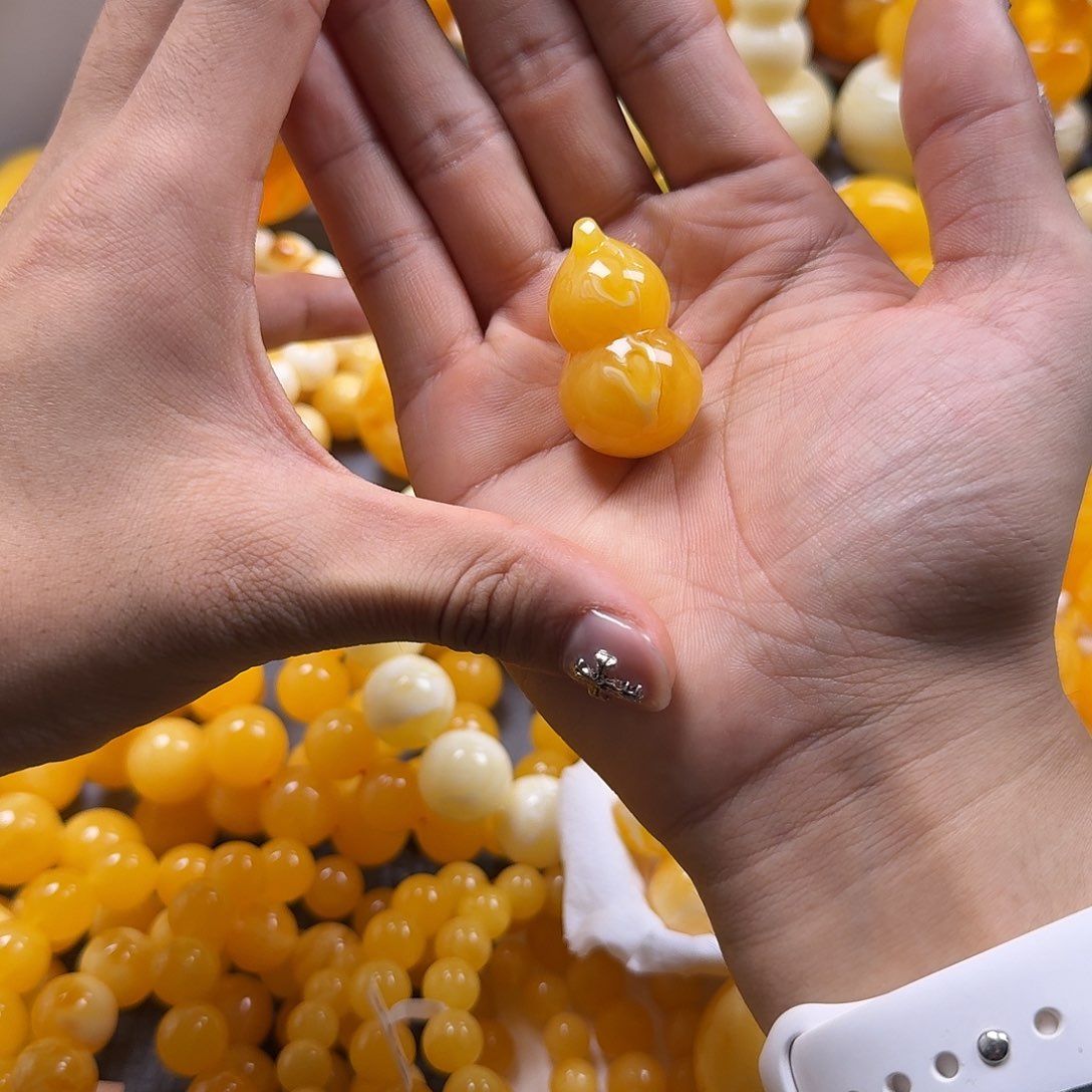 蜜蜡珠宝奇石未镶嵌葫芦