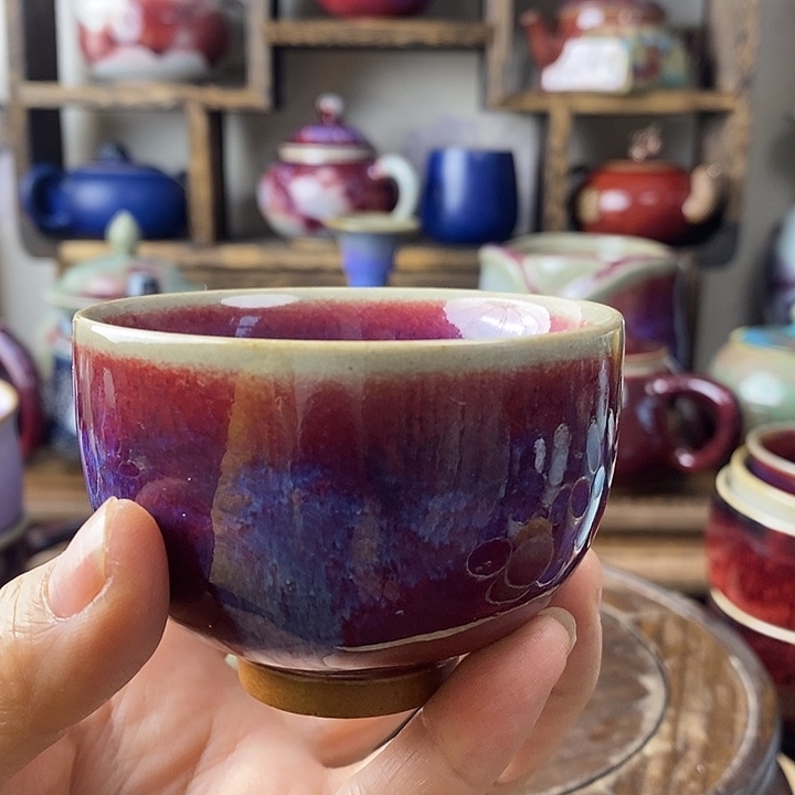 中国神后钧瓷茶具