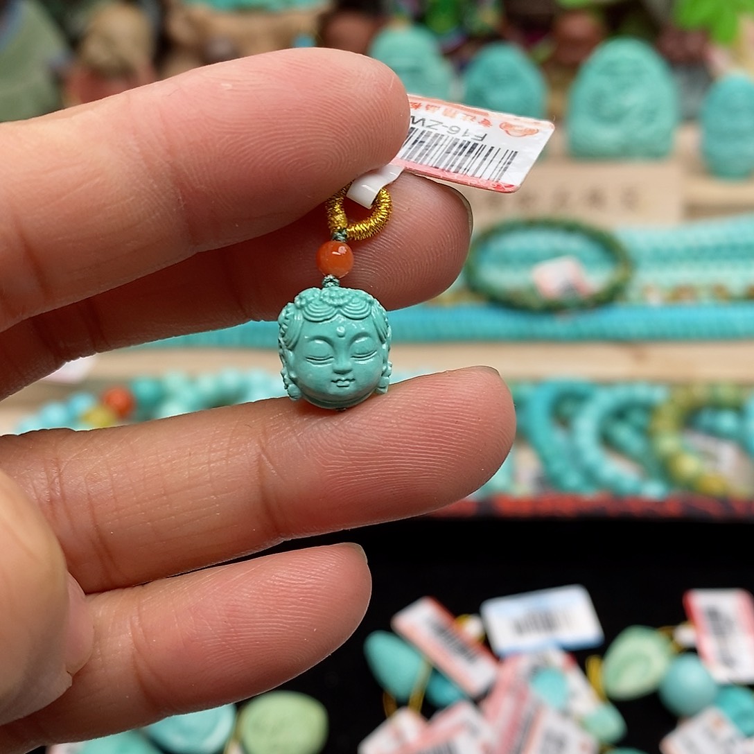 绿松石珠宝奇石未镶嵌