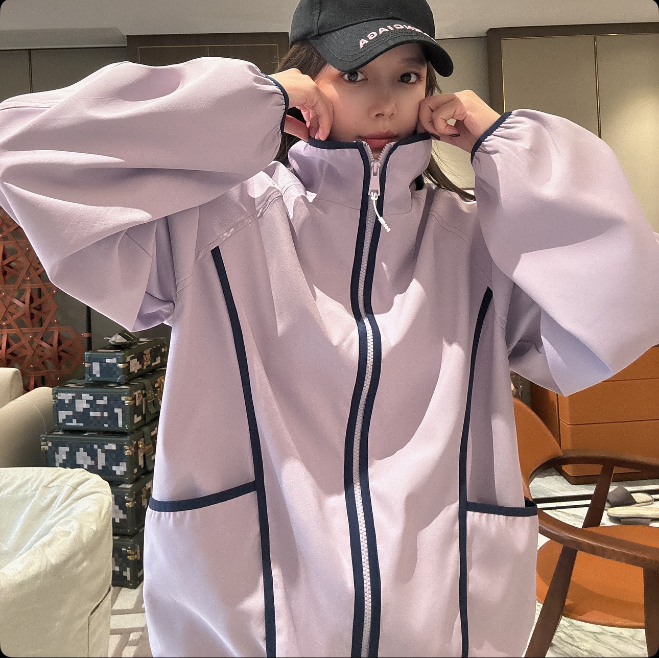 BETTER JOELY -【高冷小美】时尚外套宽松韩版百搭通勤风Z0662