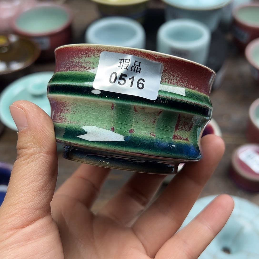摆件陶窑口自销原矿钧瓷