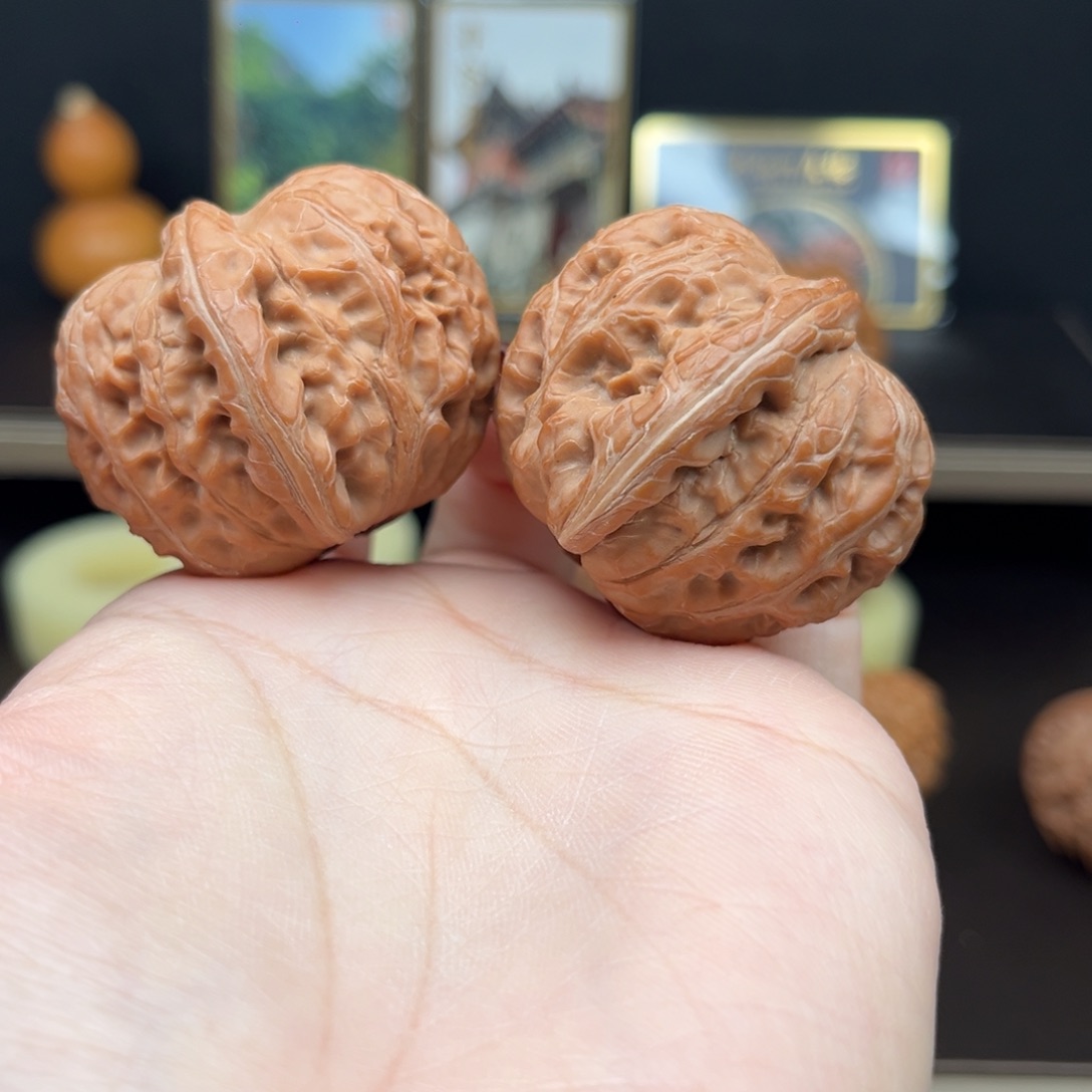 吊坠桃核平谷元宝